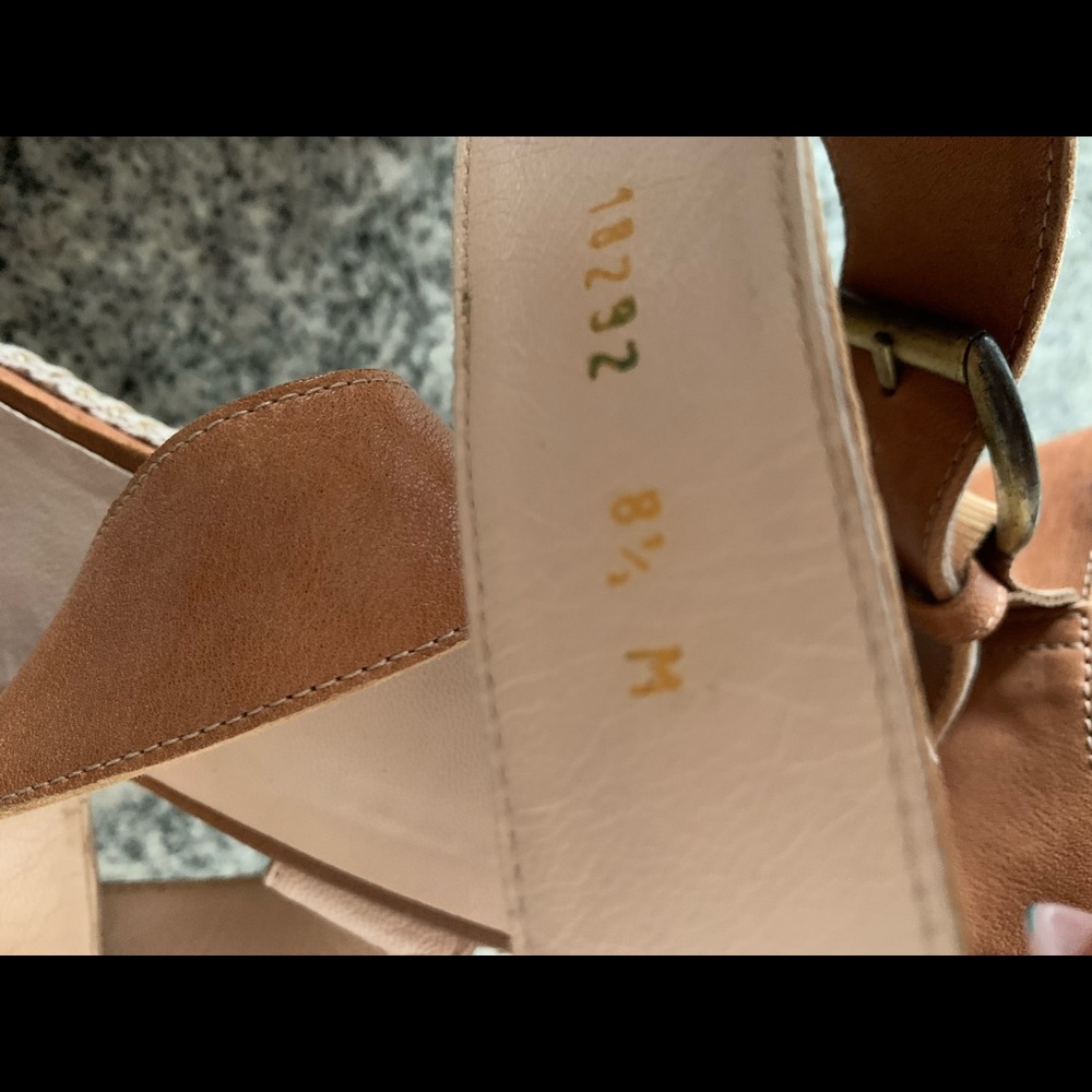 Stuart Weitzman Hubcaps Studded Wedge Sandals - image 7